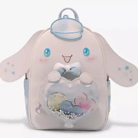 NWT Her Universe Cinnamoroll Balloon Mini Backpack with Sequins Sanrio Cinnamoroll Balloon Crossbody Bag – | Mercari main image 2